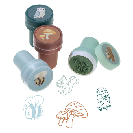 Little Dutch selbstfärbende Stempel Waldfreunde