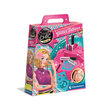 Clementoni Crazy Chic – Glitzertattoo
