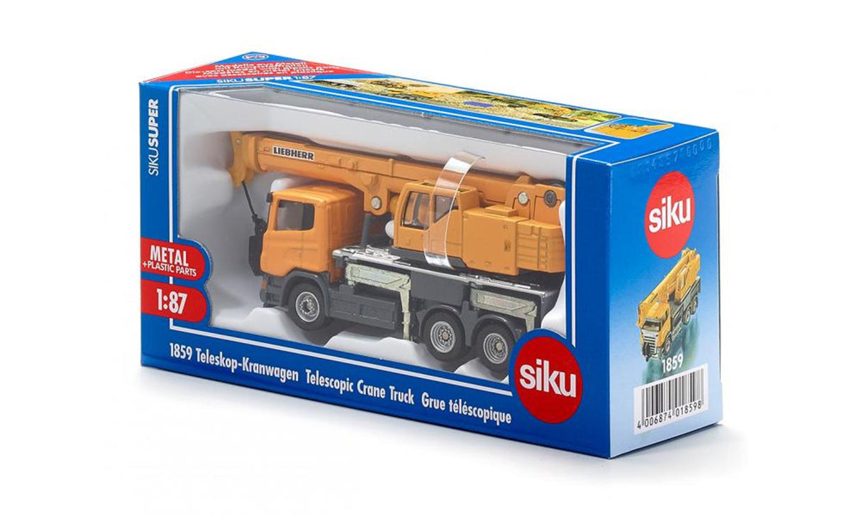 Siku 1859 Teleskop-Kranwagen