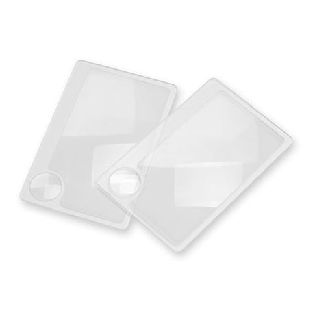 Carson Zakloep WM-01 2.5x Kreditkartenformat-Lupe mit 6-facher Spot-Objektiv