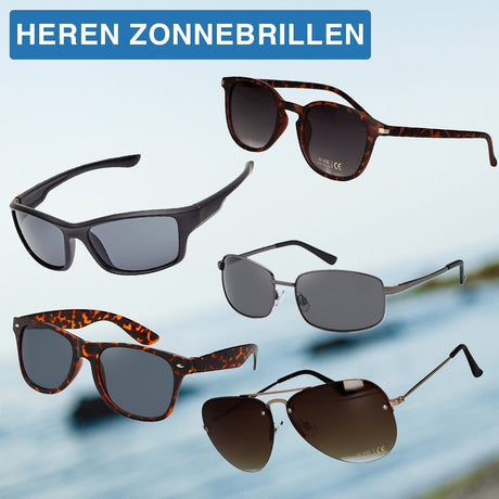 Spectrum Herren-Sonnenbrille aus quadratischem Metall