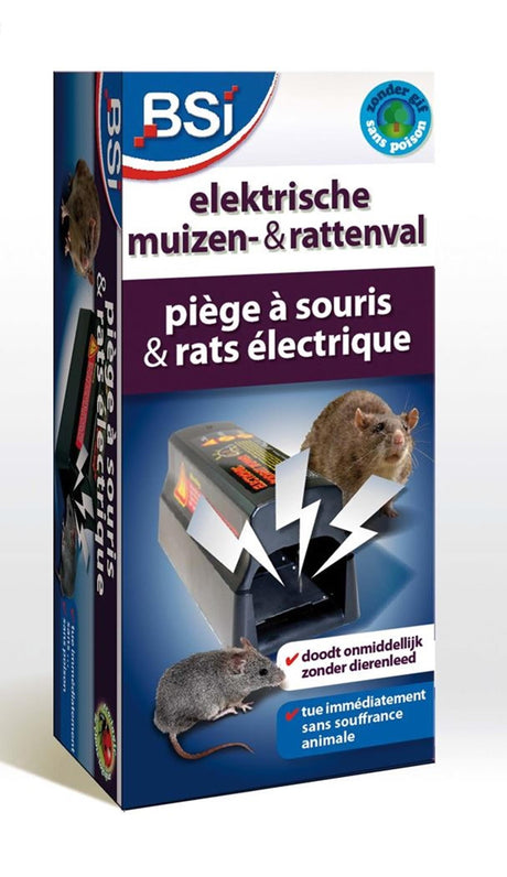 Bsi elektrische Mausefalle, Rattenfalle