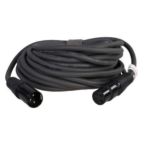 Benel XLR-Kabel 3-poliger XLR-Stecker auf Buchse, 10 m