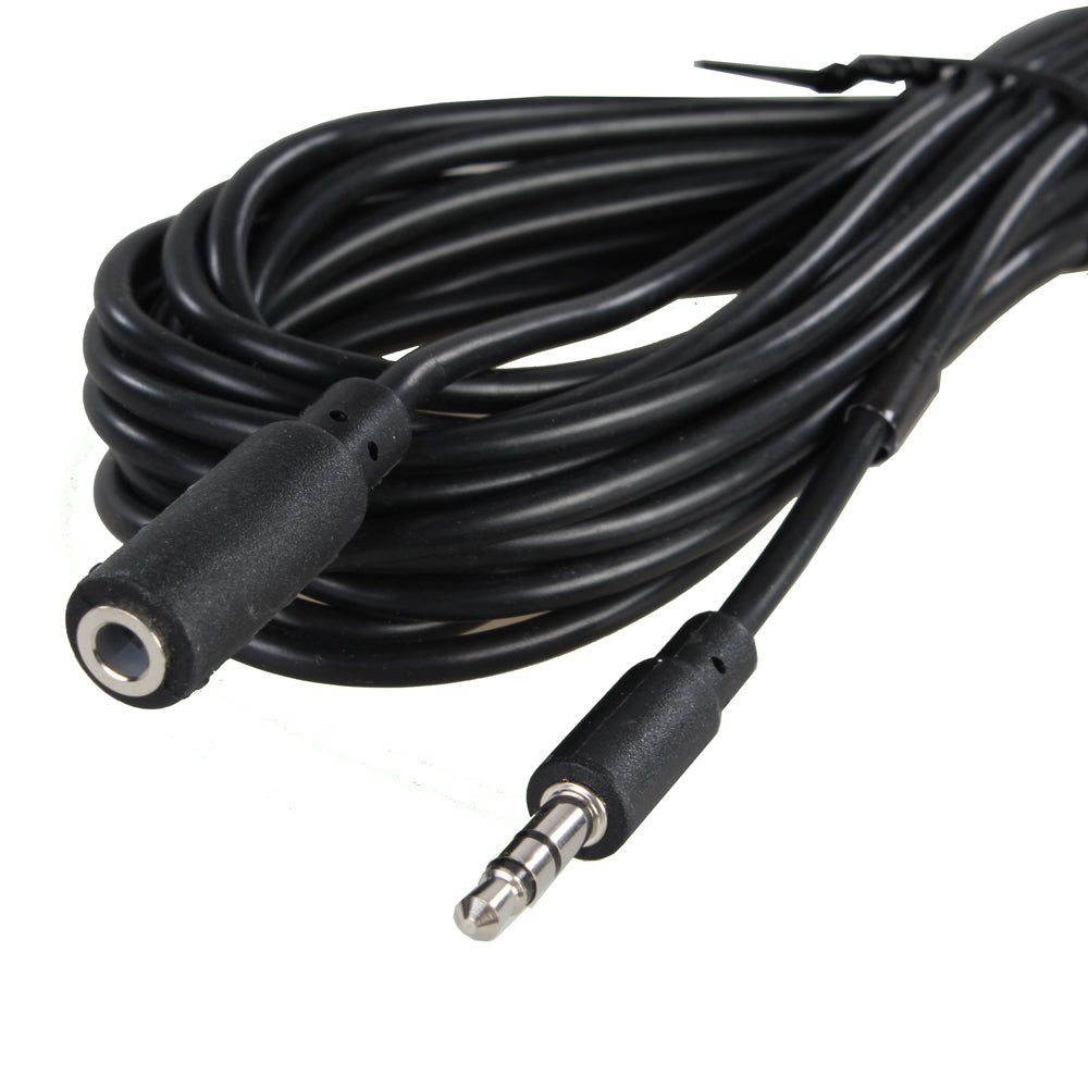 Benel Stereo-Audio-Verlängerungskabel 3,5 mm Stecker – 3,5 mm Buchse 5 m