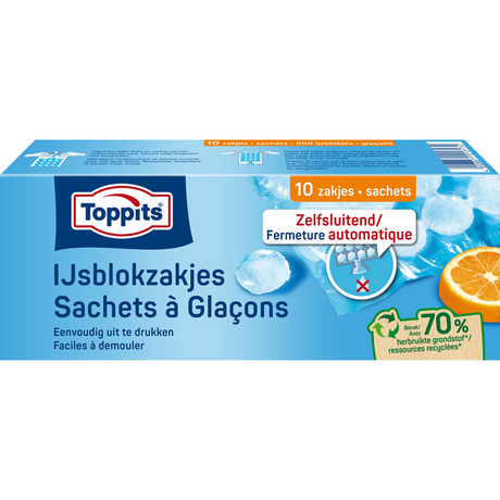 Toppits Eiswürfelbeutel 10 Stück