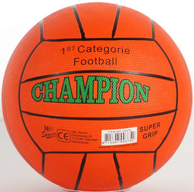 E l Sports Straßenfußball-Gummi – Champion-Gelb