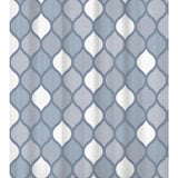 Dutch House Duschvorhang Brestblau 180x200cm