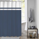 Dutch House Duschvorhang 180x200 cm blau