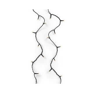 Lumineo LED-Kabel 720 LEDs 5400 cm schwarz warmweißes Licht