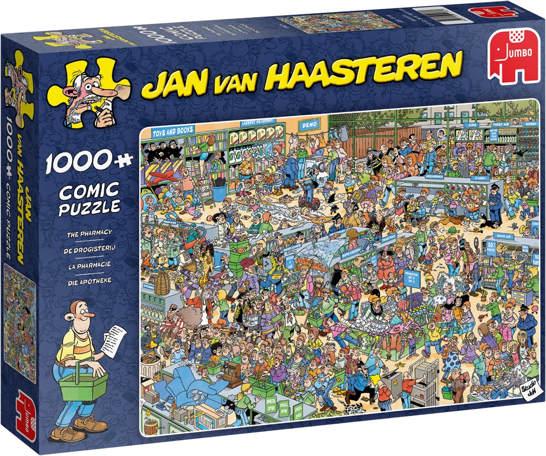 Jumbo-Puzzle - Jan van Haasteren die Drogerie - 1000 Teile