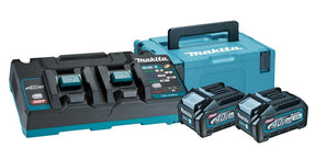 Ngk makita voediit 40v 2x4,0ah xgt (bl4040x2+dc40rb) (un3480)