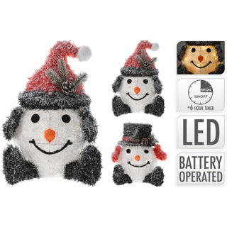 Keine Marke Schneemann 36cm 42cm LED 2sort