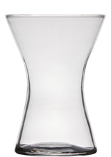 B-living Vase aus Glas Essentials X-Form ø14xh20cm