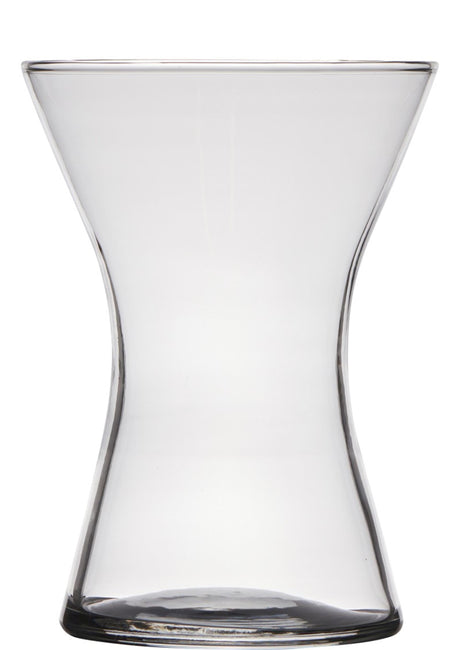 B-living Vase aus Glas Essentials X-Form ø14xh20cm