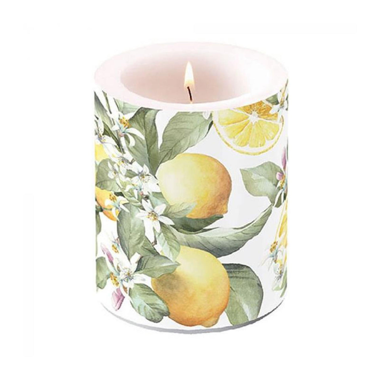Ambiente Kerze klein Limoni