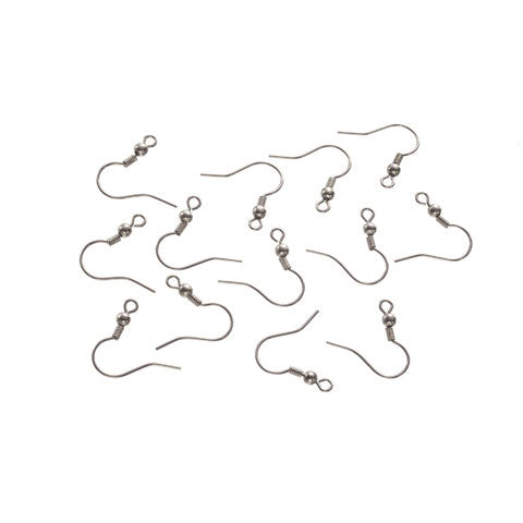 Darice • Fischhaken-Ohrring 25 mm Silber