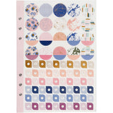 Creativ Company Stickerboek Bloemen A5 für Planer, 578st.