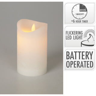 Keine Feuer-LED-Kerze mit beweglicher Flamme 75x125