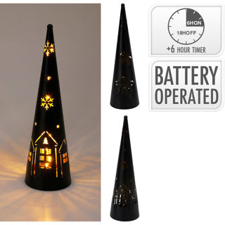 Keine Feuerkegelbeleuchtung, LED 10 cm, 4 Achsen