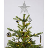 Kaemingk Weihnachtskugeln Polystyrol glänzend, matt, Glitzermix, Durchmesser 8 cm