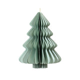 Decoris Weihnachtsanhänger Weihnachtsbaum Papier grün 15cm