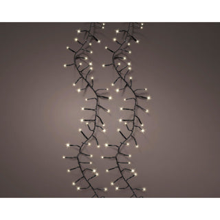 Hervorragende LED-Beleuchtung aus PVC mit 8 Funktionen, Funkeleffekt für den Außenbereich, 2500 cm