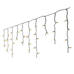 Led icicle lights 8 functie twinkel effect buiten l.500cm | 2 stuks