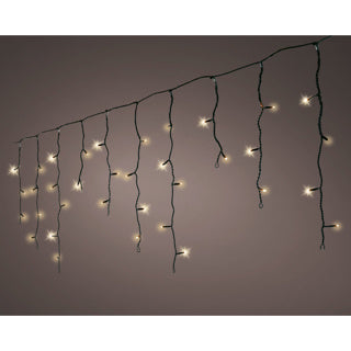 Led icicle lights 8 functie twinkel effect buiten l.500cm | 2 stuks