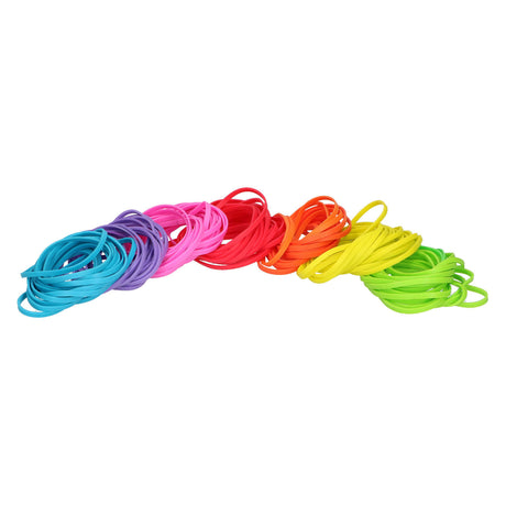 Neon-Gummibänder, 130 Stk.