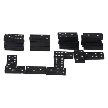 Eddy Toys Domino-Set aus Holz, 28-teilig.