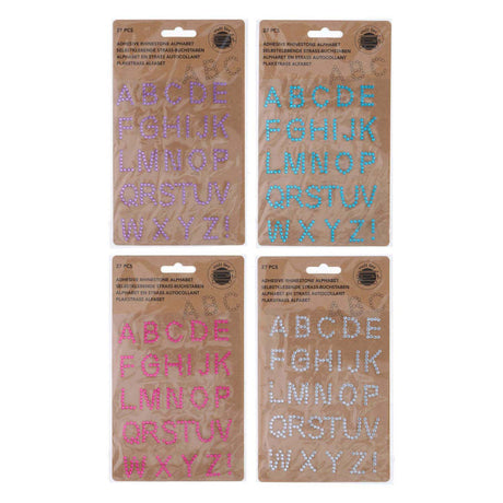 Strass-Alphabet, 27-tlg.