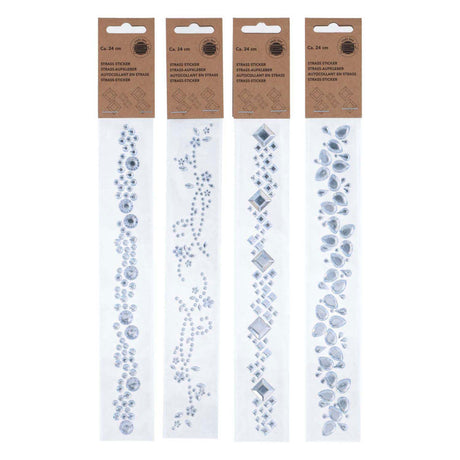 Strass-Sticker-Girlande