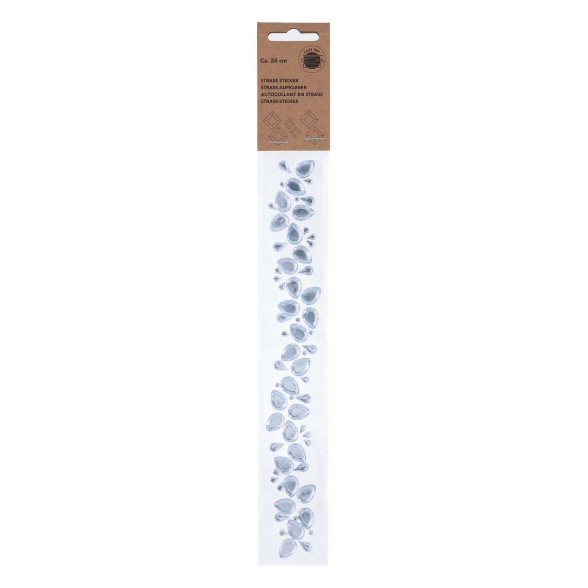 Strass-Sticker-Girlande