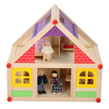 Holzpuppenhaus, 11dlg.