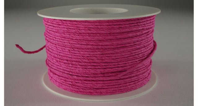 Papierdraad 100 meter rol pink