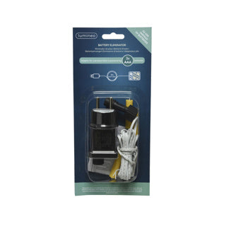 Batterijvervanger pvc bo binnen | 4 stuks