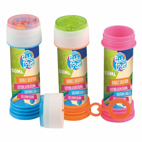 Eddy Toys Seifenblasenspielzeug 50 ml, 24-teiliges Set für Kinderparty.
