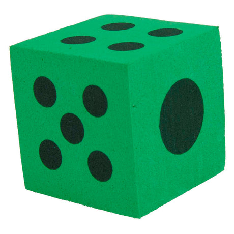 Eddy toys gekleurde foam dobbelstenen - 4st.