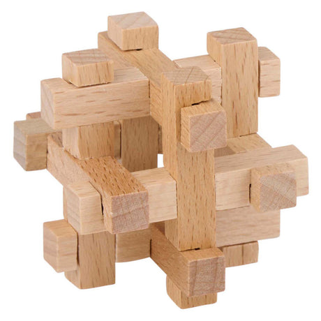 Gehirnpuzzle aus Holz