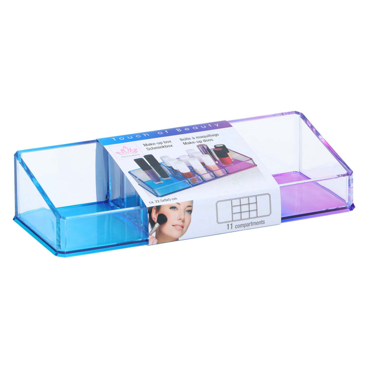 Make-up-Organizer mit 11 Fächern