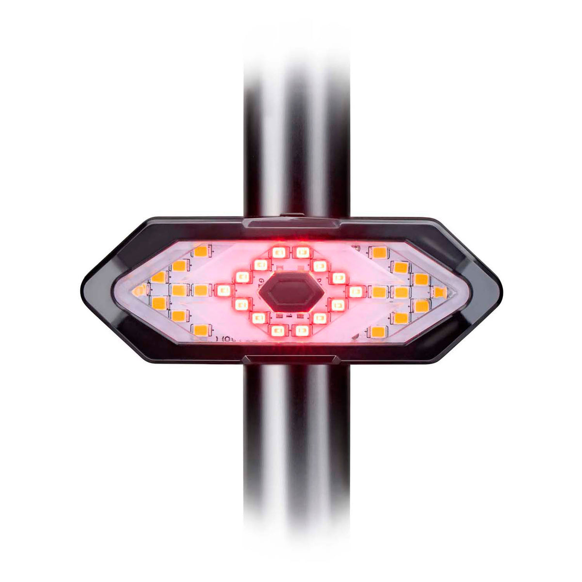 Dunlop Fahrradlampe mit Fahrtrichtungsanzeiger