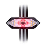 Dunlop Fahrradlampe mit Fahrtrichtungsanzeiger