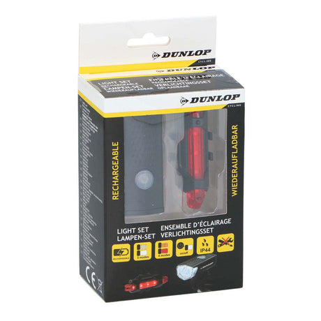 Dunlop Fahrradbeleuchtungsset, 2-tlg.