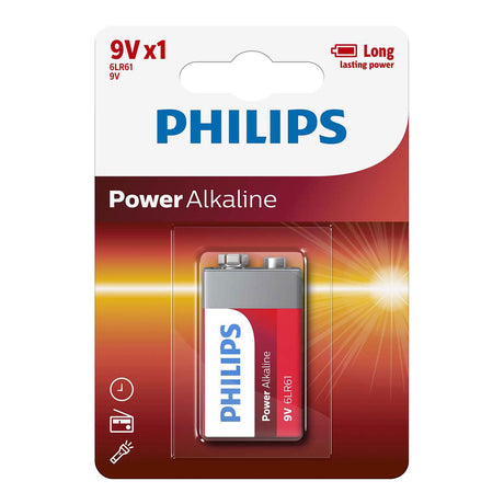 Philips Akku Powerlife Akku Powerlife 6F22 E-Block 1 im Blister