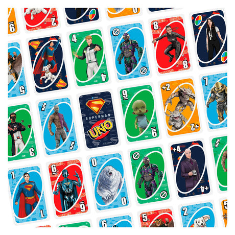 Mattel Uno Superman-Kartenspiel
