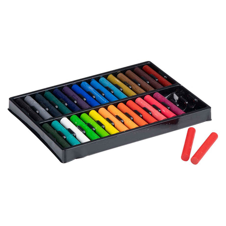 Ölpastelle, Set mit 30 Farben