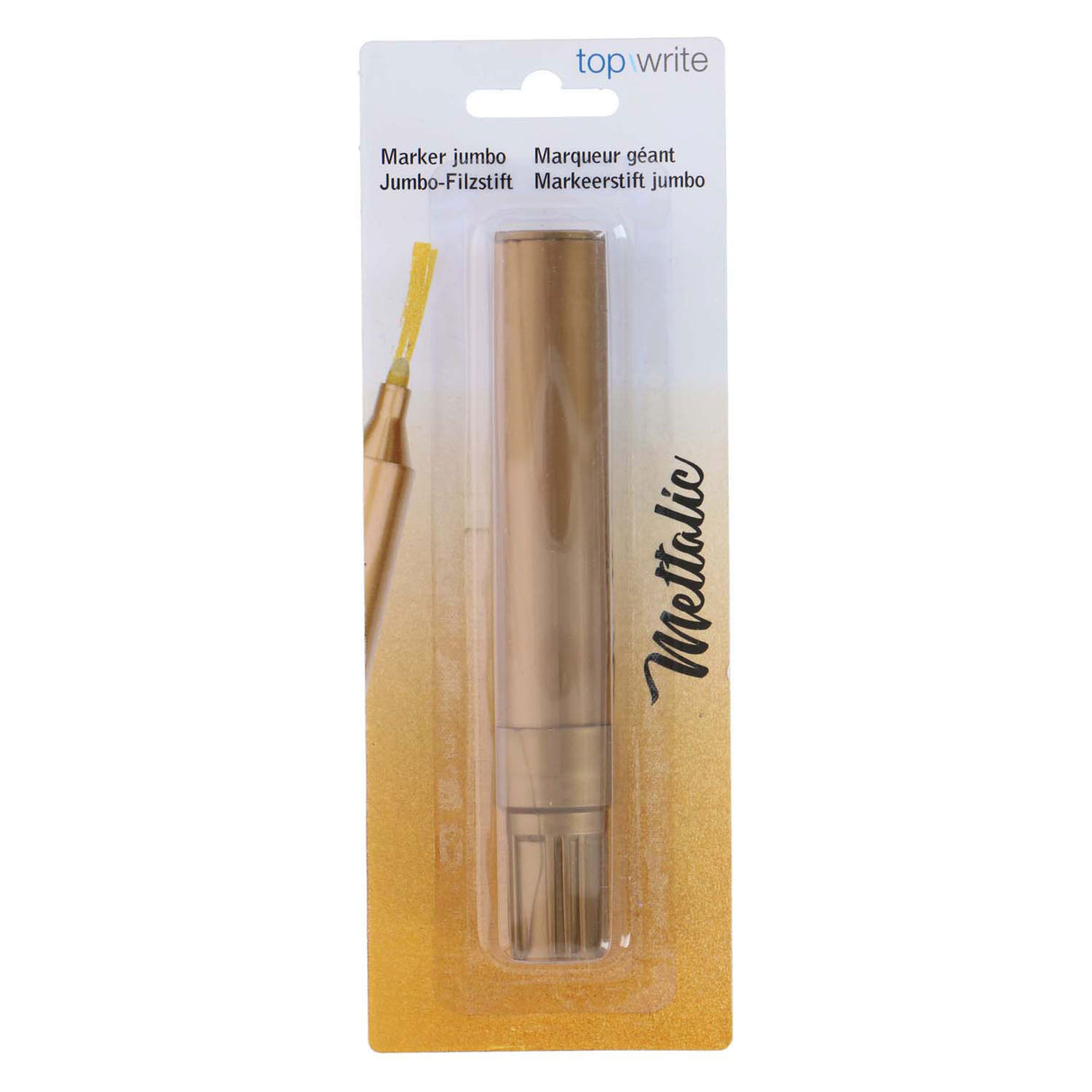 Textmarker Jumbo (Gold oder Silber)