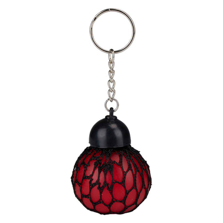 Schlüsselanhänger mit Mesh-Quetschball