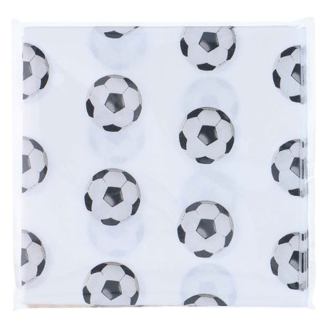 Fußball-Partyservietten, 20 Stück.