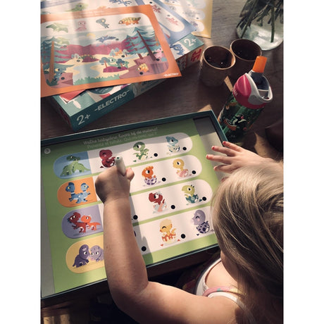 Jumbo Electro Wonder Pen Entdecken Sie das Dinosaurier-Lernspiel